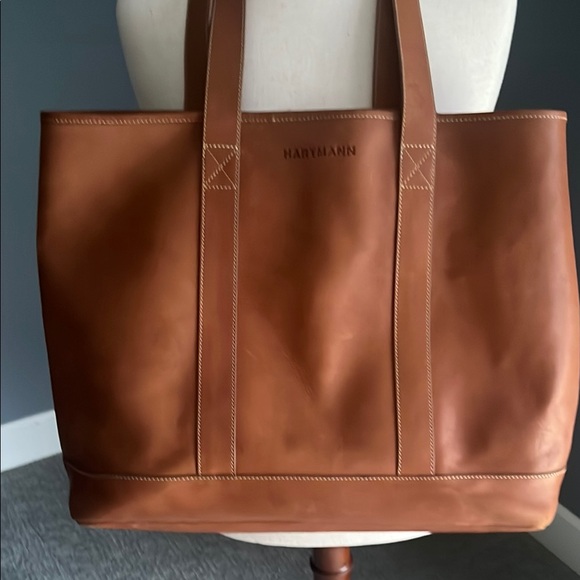 Hartmann Tan Leather Men's Tote